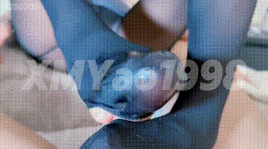 250202期：汐梦瑶穿黑丝舞蹈袜给老公足交榨精 白花花的精液从丝袜内渗出 [完整版11分48秒]
